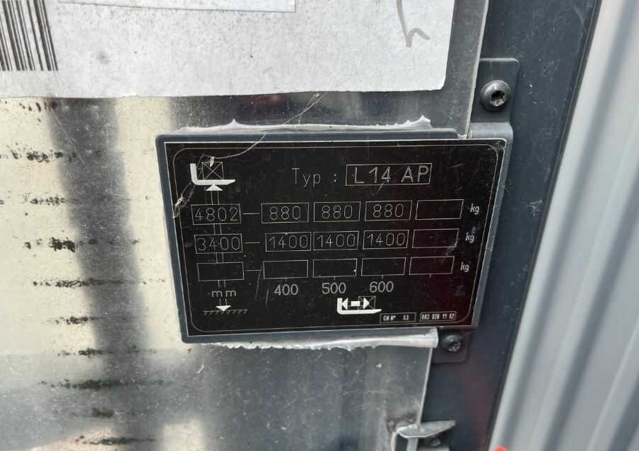 Linde L14AP - Apilador: foto 5 Linde L14AP - Apilador: foto 5