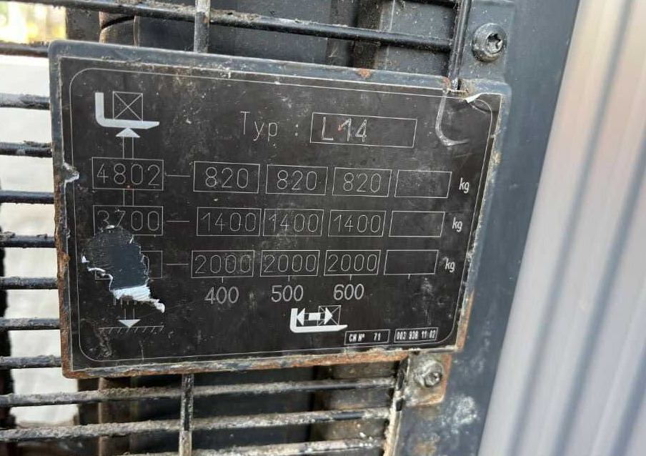 Linde L14i - Apilador: foto 5 Linde L14i - Apilador: foto 5