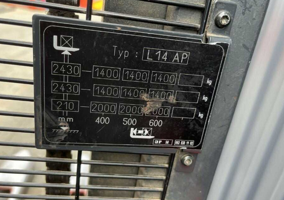 Linde L14lAP - Apilador: foto 5 Linde L14lAP - Apilador: foto 5