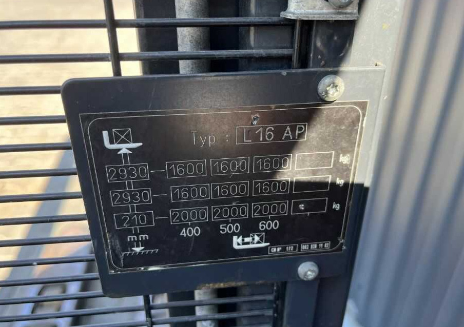 Linde L16AP - Apilador: foto 5 Linde L16AP - Apilador: foto 5
