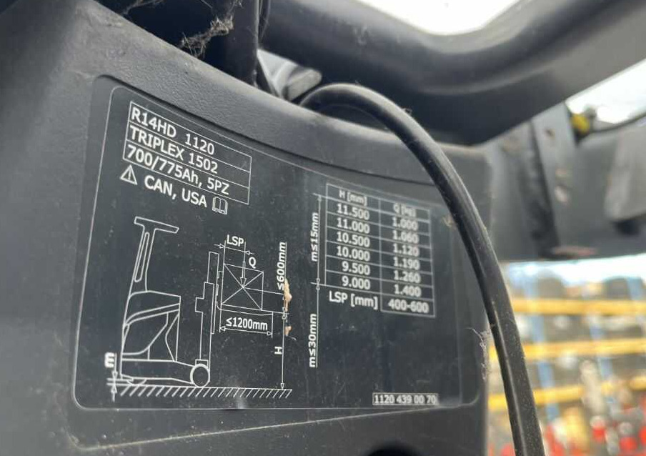 Linde R14HD-01 - Retráctil: foto 5 Linde R14HD-01 - Retráctil: foto 5