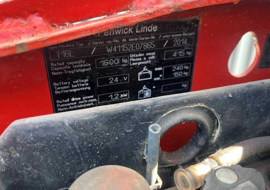 Linde T16L - Transpaleta: foto 5 Linde T16L - Transpaleta: foto 5