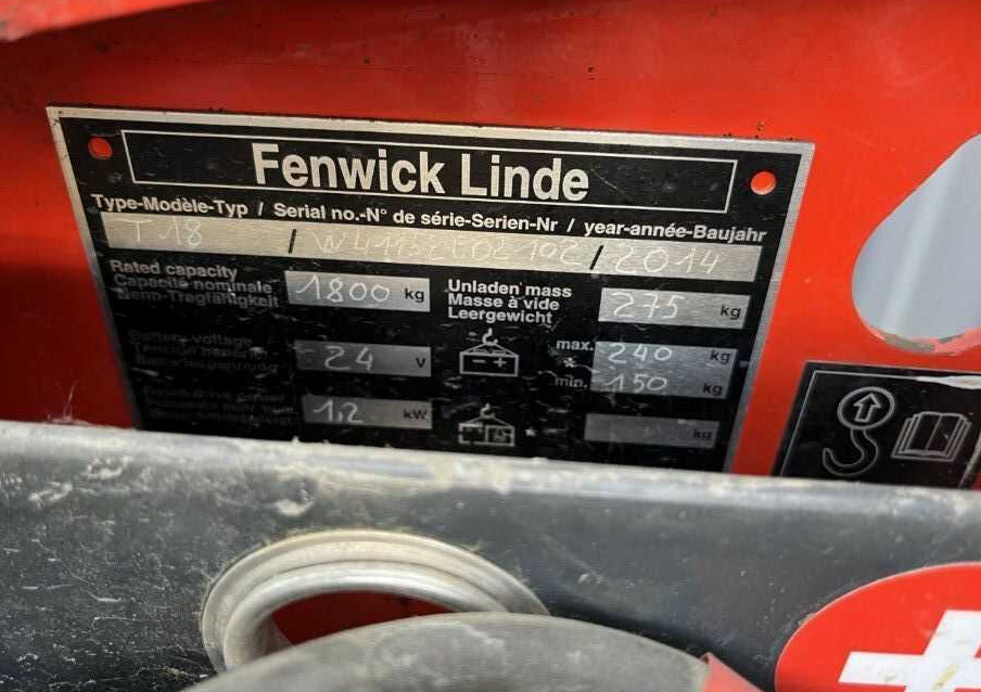 Linde T18 - Transpaleta: foto 4 Linde T18 - Transpaleta: foto 4