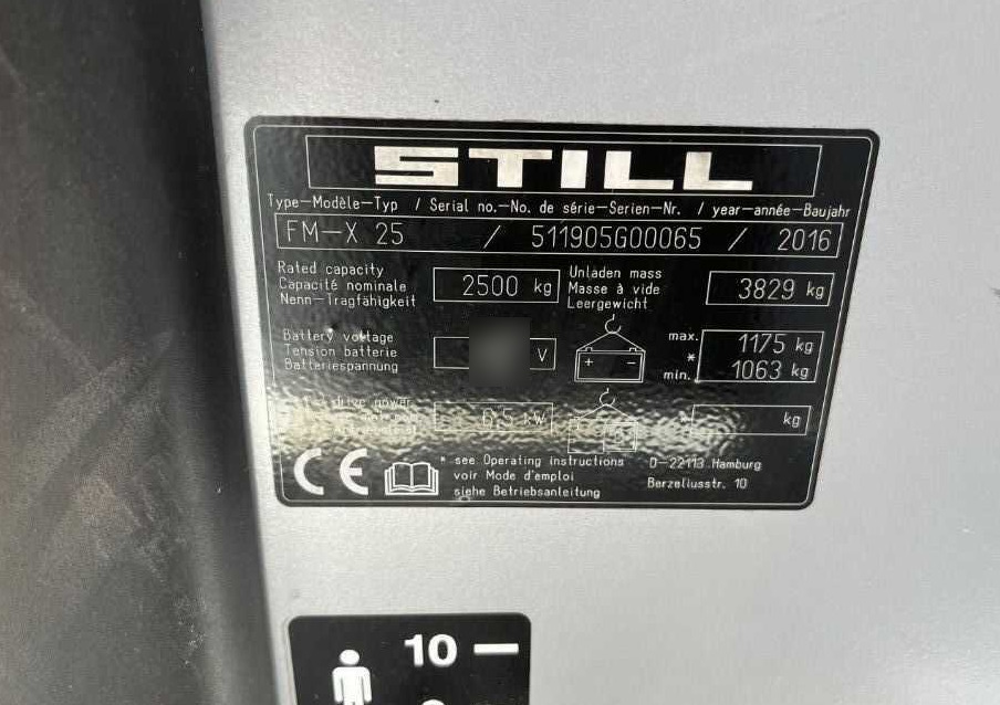 Still FM-X25 - Retráctil: foto 4 Still FM-X25 - Retráctil: foto 4