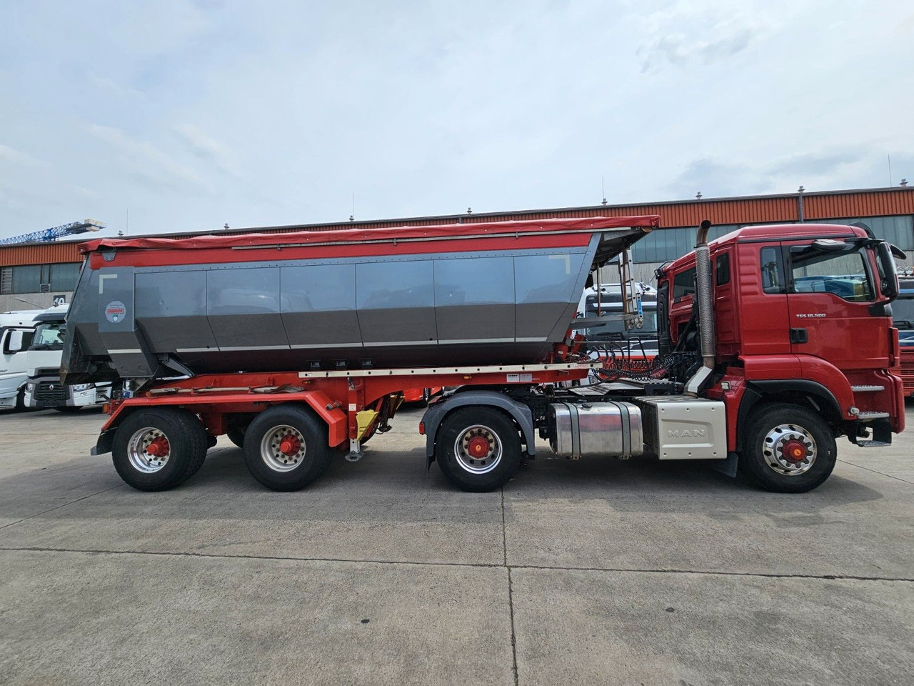 MAN TGS 18.500*HYDRO-DRIVE & KEMPF SKM 31/2*LIFT*BPW - Cabeza tractora: foto 4 MAN TGS 18.500*HYDRO-DRIVE & KEMPF SKM 31/2*LIFT*BPW - Cabeza tractora: foto 4