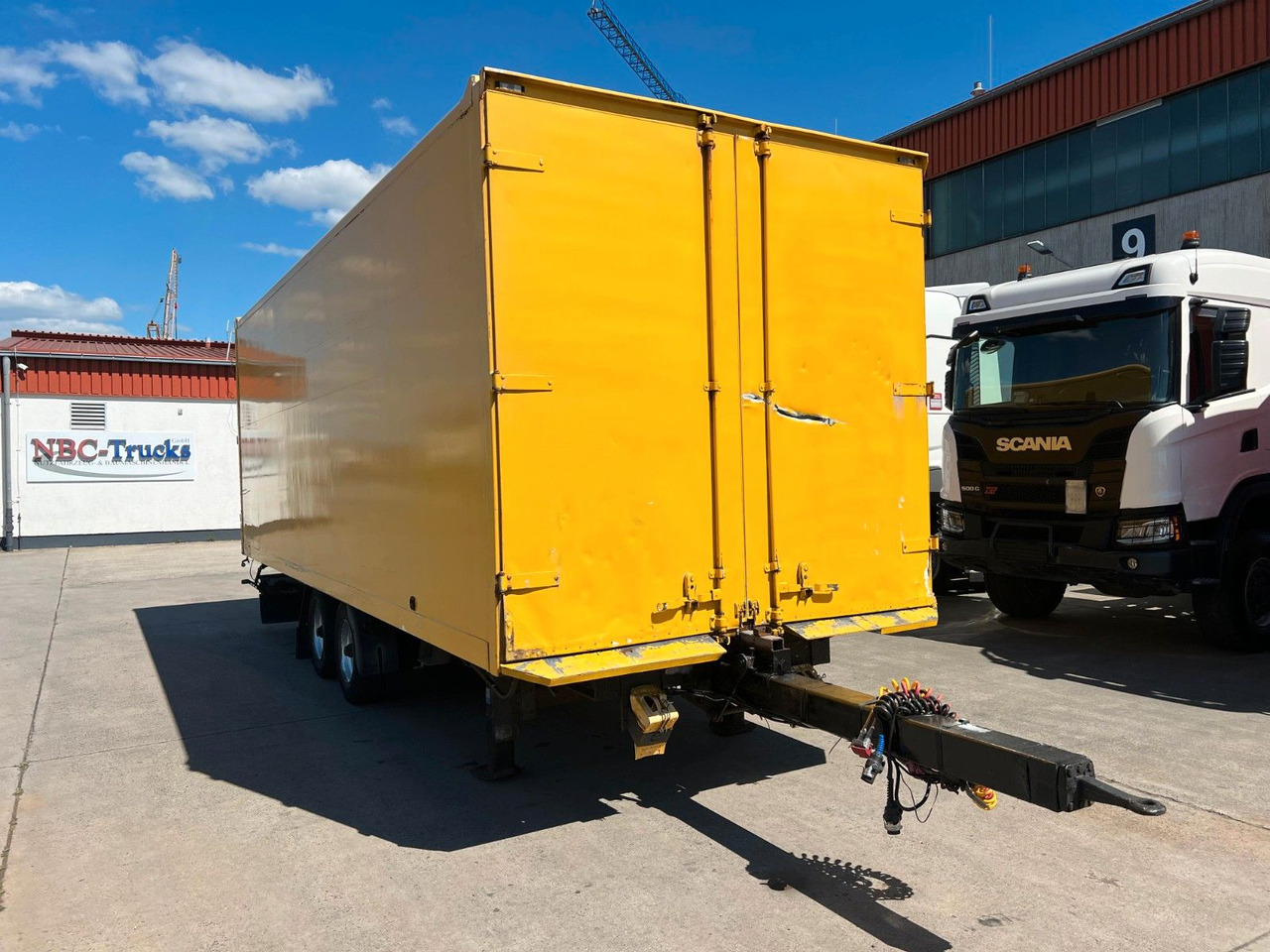Spier ZGL255 * KOFFER * LUFT * BPW * DURCHLADER - Remolque caja cerrada: foto 4 Spier ZGL255 * KOFFER * LUFT * BPW * DURCHLADER - Remolque caja cerrada: foto 4
