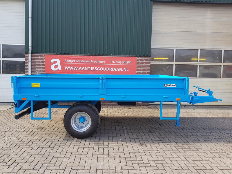 Bakkenwagen RDW gekeurd - Remolque caja abierta: foto 1 Bakkenwagen RDW gekeurd - Remolque caja abierta: foto 1