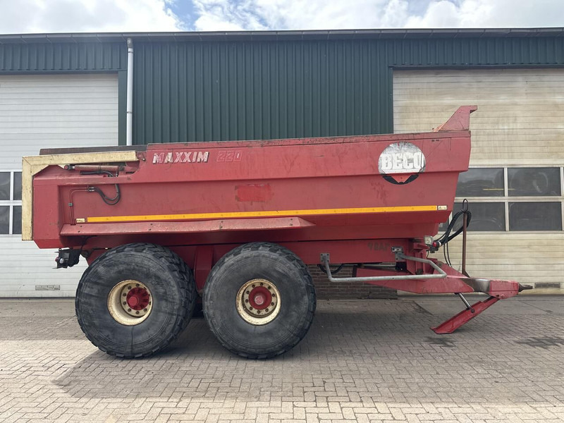 Beco Maxxim 220 - Remolque volquete: foto 1 Beco Maxxim 220 - Remolque volquete: foto 1