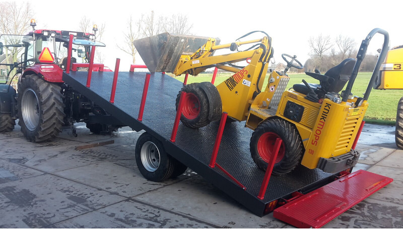 Oprijwagen 10 ton - Remolque caja abierta: foto 2 Oprijwagen 10 ton - Remolque caja abierta: foto 2