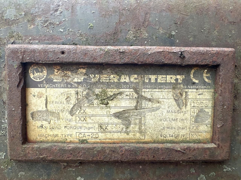 Verachtert CW 30 - Cazo para Excavadora: foto 5 Verachtert CW 30 - Cazo para Excavadora: foto 5