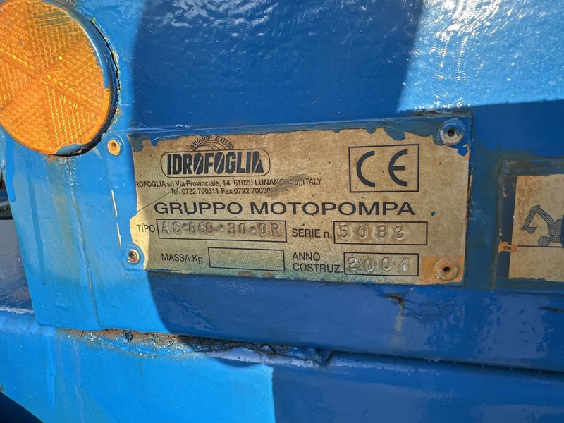 Bomba de agua WATERPOMP met diesel motor - Gebruikt: foto 10