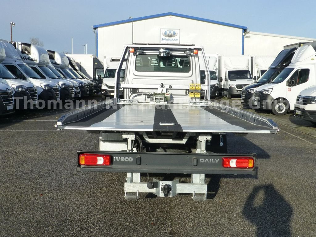 Grua de remolque autos, Furgoneta nuevo Iveco DAILY 70C18 DoKa Schiebeplateau Luftfed Navi: foto 7