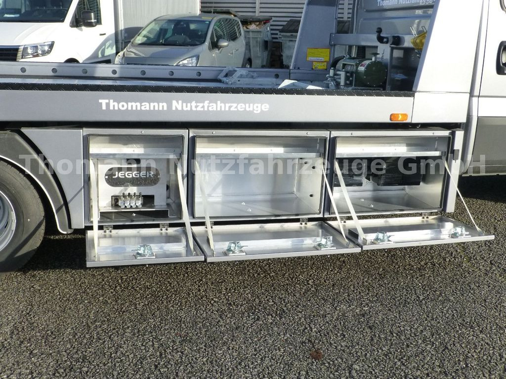 Grua de remolque autos, Furgoneta nuevo Iveco DAILY 70C18 DoKa Schiebeplateau Luftfed Navi: foto 17