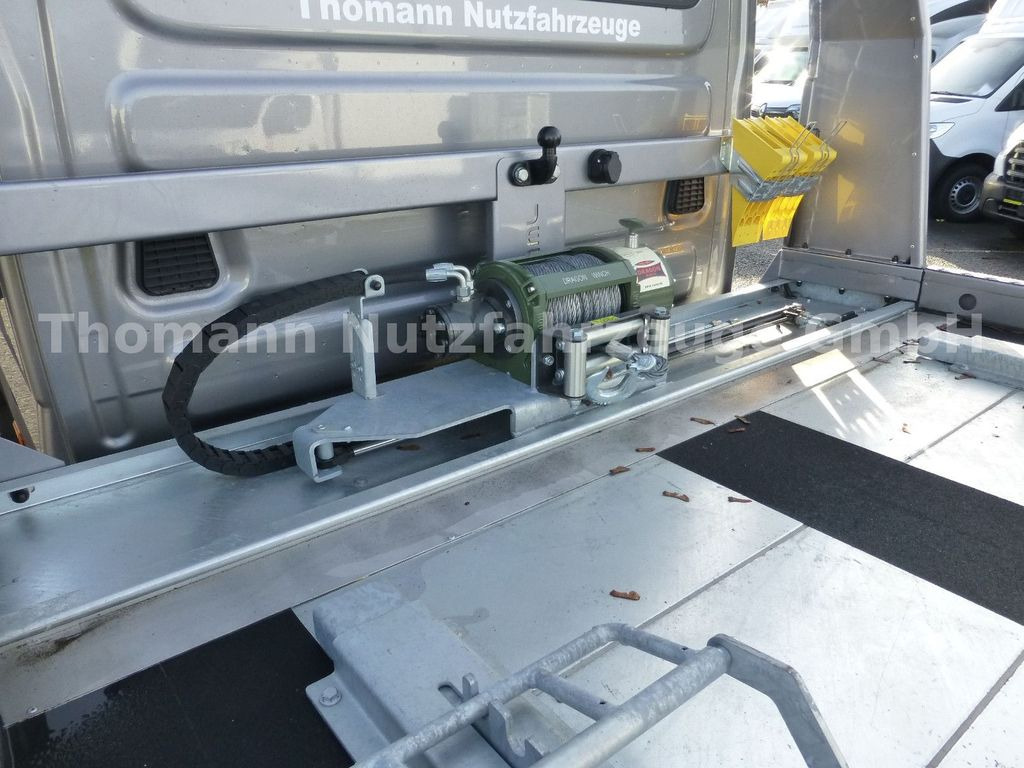 Grua de remolque autos, Furgoneta nuevo Iveco DAILY 70C18 DoKa Schiebeplateau Luftfed Navi: foto 12