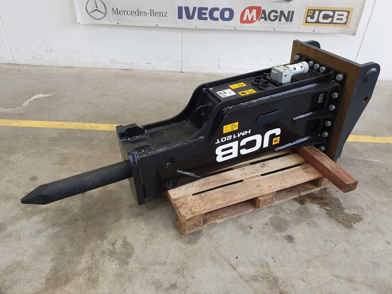 JCB HM120T / Hydraulikhammer / MS21 / 12-18 to - Martillo hidráulico para Maquinaria de construcción: foto 2 JCB HM120T / Hydraulikhammer / MS21 / 12-18 to - Martillo hidráulico para Maquinaria de construcción: foto 2