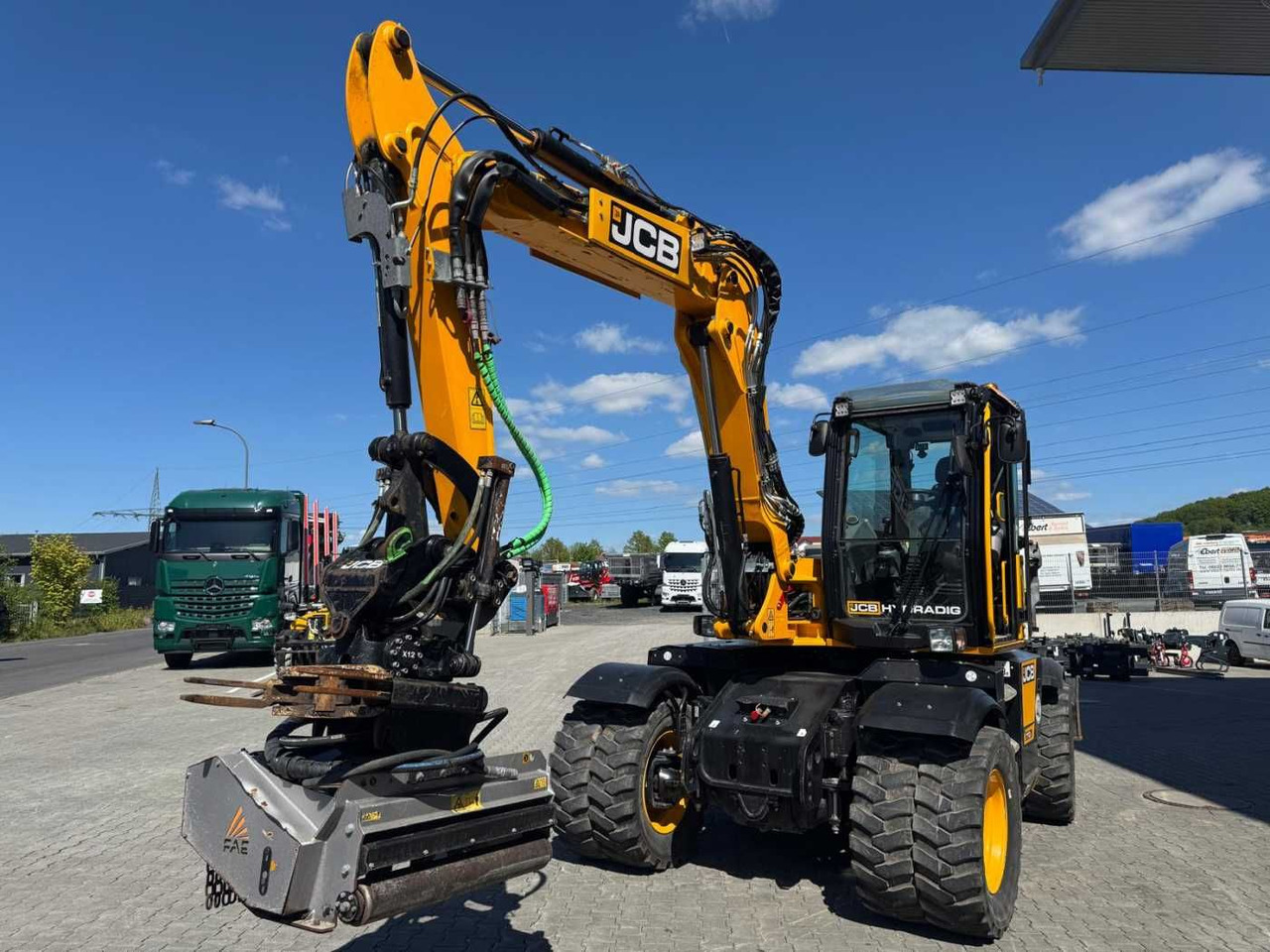 JCB Hydradig HD 110WT / 2021 / 516h! / Tiltrotator - Excavadora de ruedas: foto 5 JCB Hydradig HD 110WT / 2021 / 516h! / Tiltrotator - Excavadora de ruedas: foto 5