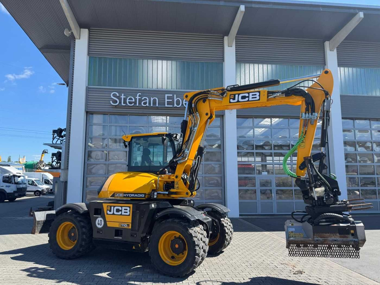 JCB Hydradig HD 110WT / 2021 / 516h! / Tiltrotator - Excavadora de ruedas: foto 3 JCB Hydradig HD 110WT / 2021 / 516h! / Tiltrotator - Excavadora de ruedas: foto 3