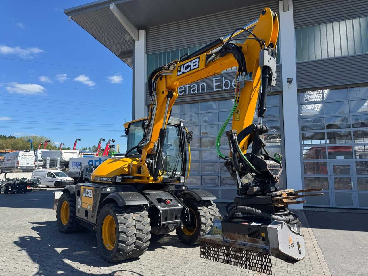 JCB Hydradig HD 110WT / 2021 / 516h! / Tiltrotator - Excavadora de ruedas: foto 2 JCB Hydradig HD 110WT / 2021 / 516h! / Tiltrotator - Excavadora de ruedas: foto 2
