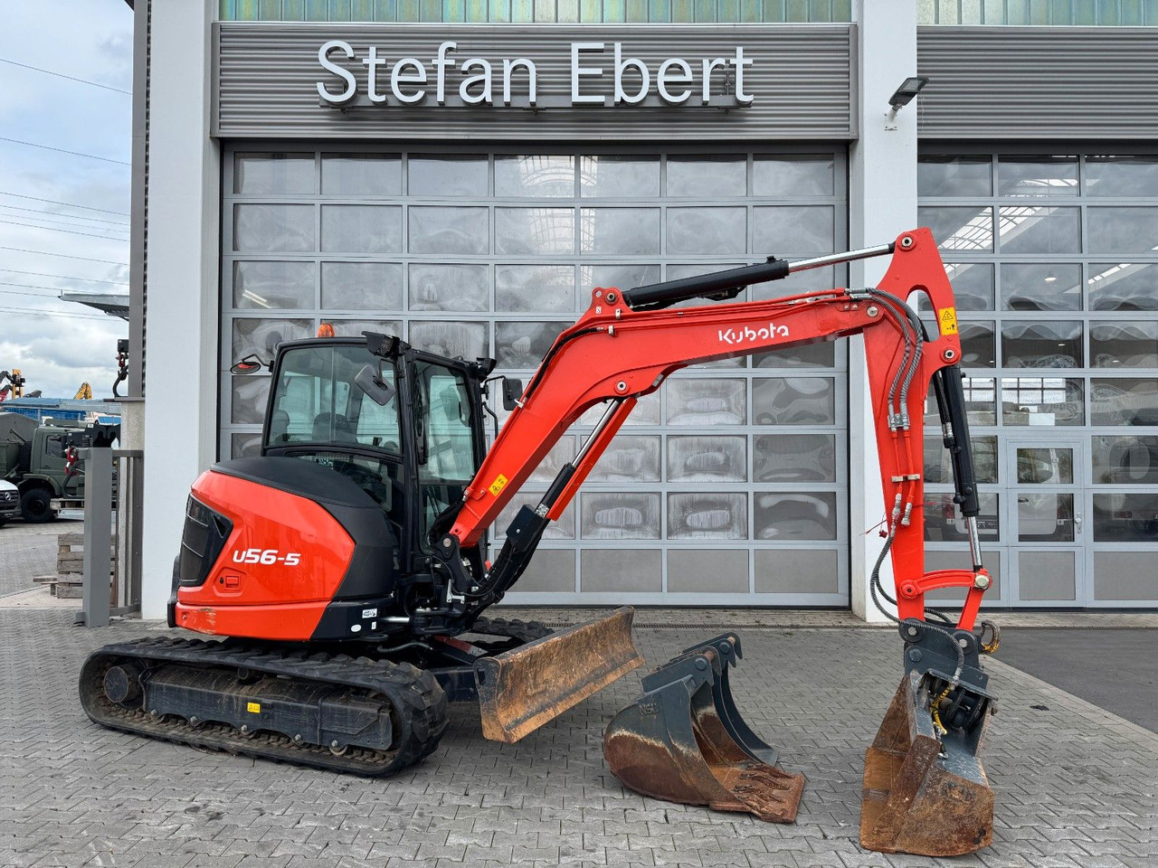 Kubota U56-5 / MS03 / nur 190h! / Löffelpaket - Miniexcavadora: foto 1 Kubota U56-5 / MS03 / nur 190h! / Löffelpaket - Miniexcavadora: foto 1