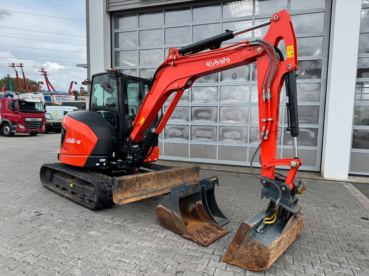 Kubota U56-5 / MS03 / nur 190h! / Löffelpaket - Miniexcavadora: foto 3 Kubota U56-5 / MS03 / nur 190h! / Löffelpaket - Miniexcavadora: foto 3