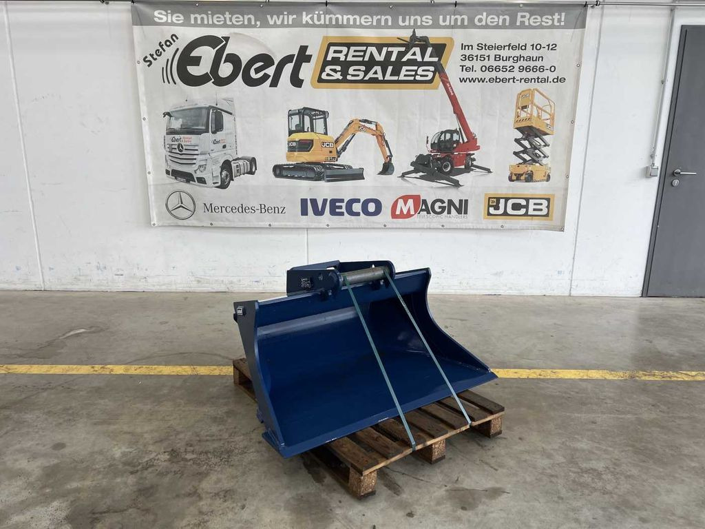 Lehnhoff Planierlöffel CP 10 / MS08 1.200 mm NEU - Cazo para excavadora para Maquinaria de construcción: foto 1 Lehnhoff Planierlöffel CP 10 / MS08 1.200 mm NEU - Cazo para excavadora para Maquinaria de construcción: foto 1