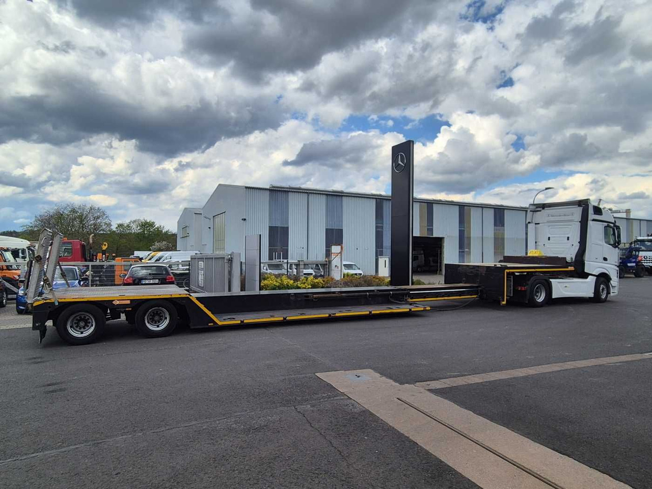 LinTrailers S2A 14 LSDN Teleskopierbar BPW-Achsen 57.000km - Semirremolque góndola rebajadas: foto 5 LinTrailers S2A 14 LSDN Teleskopierbar BPW-Achsen 57.000km - Semirremolque góndola rebajadas: foto 5