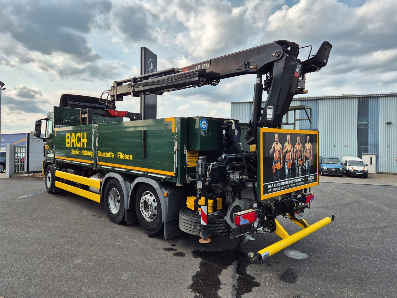 Camión caja abierta, Camión grúa MAN TGS 26.420 6x2-4 LL Hiab 177K PRO 2 Stück: foto 7 Camión caja abierta, Camión grúa MAN TGS 26.420 6x2-4 LL Hiab 177K PRO 2 Stück: foto 7