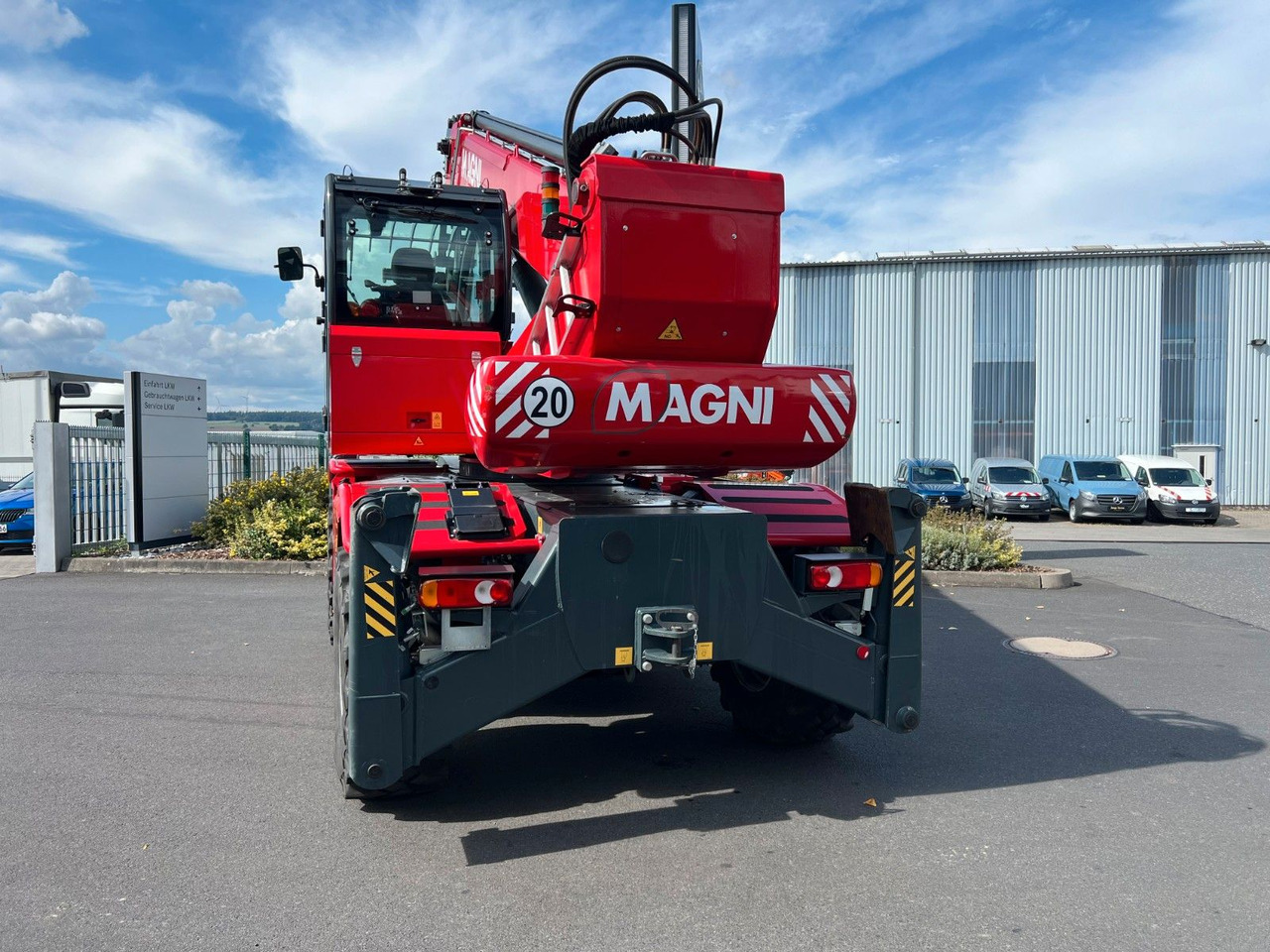 Magni RTH 5.21 Roto / Funk / Gabel / nur 419h - Manipulador telescópico: foto 4 Magni RTH 5.21 Roto / Funk / Gabel / nur 419h - Manipulador telescópico: foto 4