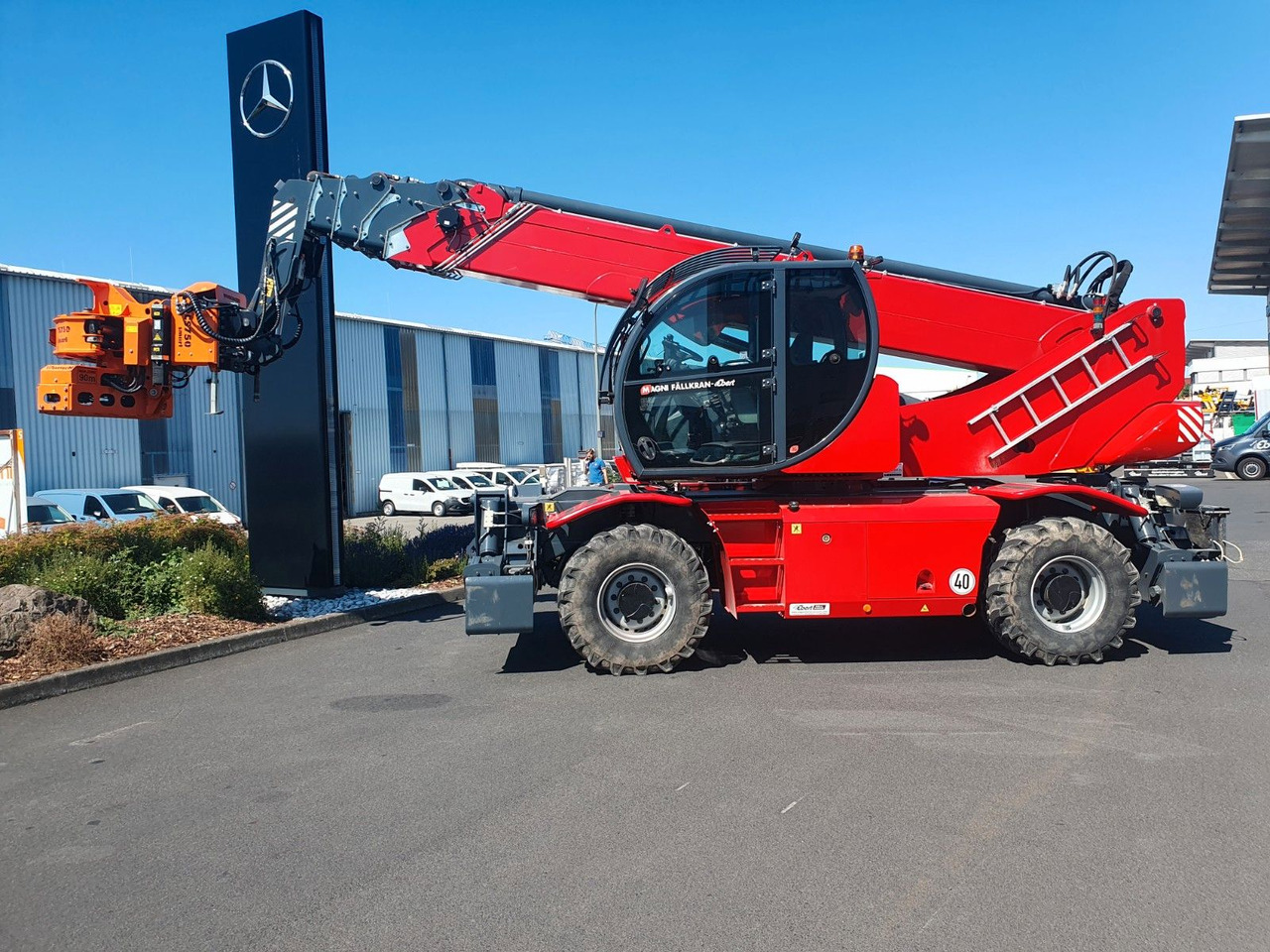 Magni RTH 6.30 SH / Fällkran / nur 1.340h / 2021 - Manipulador telescópico: foto 3 Magni RTH 6.30 SH / Fällkran / nur 1.340h / 2021 - Manipulador telescópico: foto 3