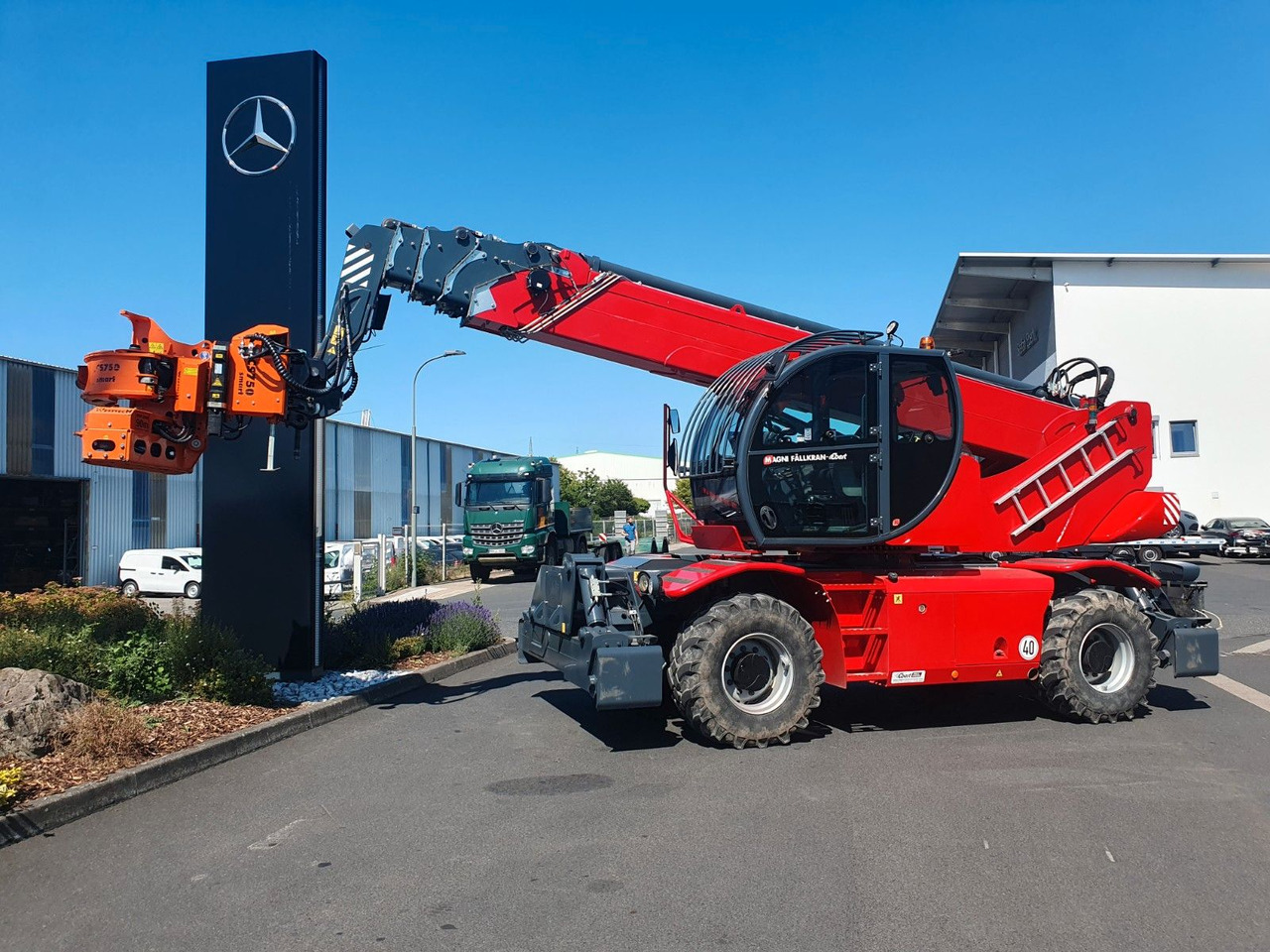 Magni RTH 6.30 SH / Fällkran / nur 1.340h / 2021 - Manipulador telescópico: foto 2 Magni RTH 6.30 SH / Fällkran / nur 1.340h / 2021 - Manipulador telescópico: foto 2