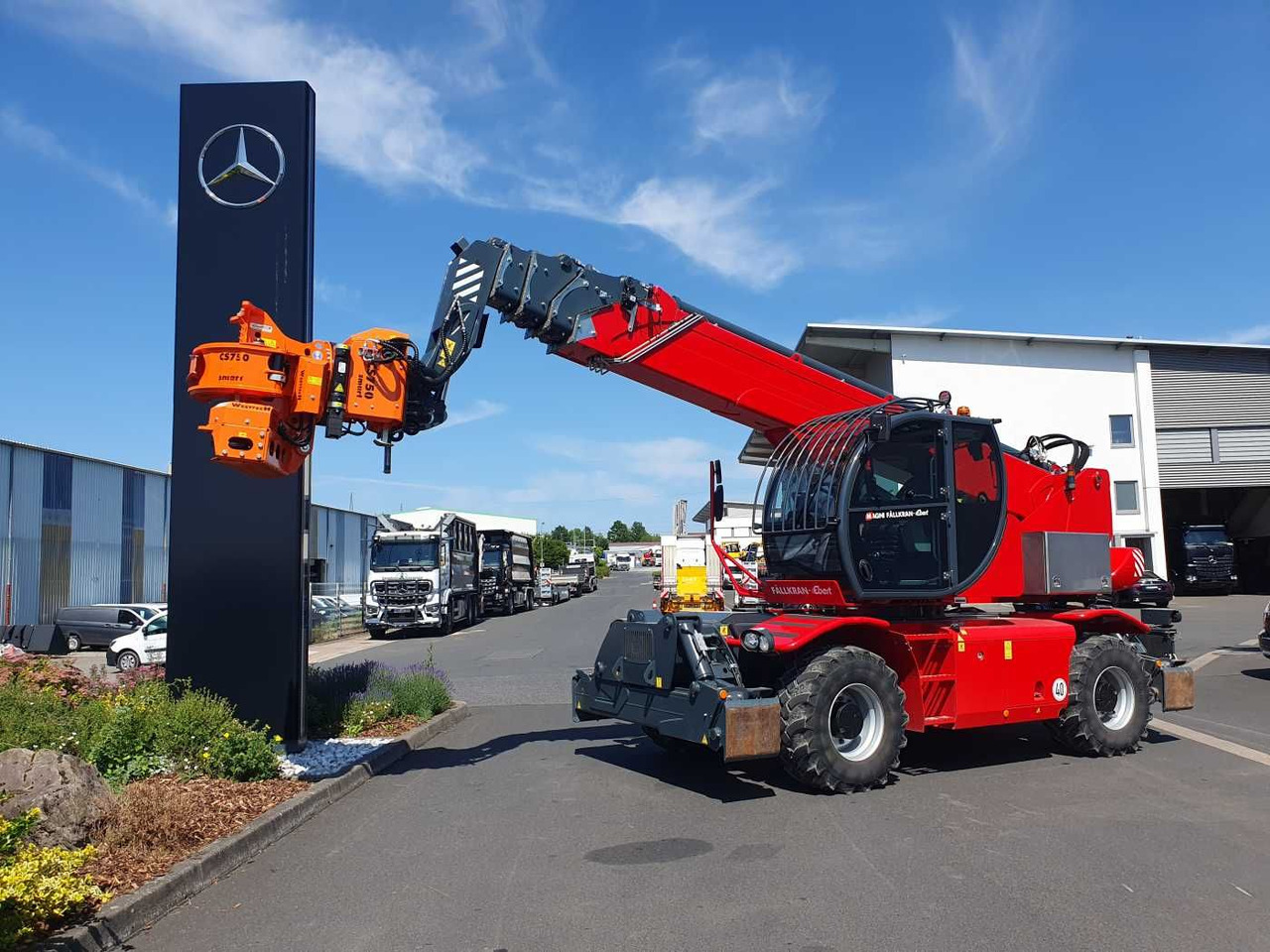 Magni RTH 6.30 SH / Fällkran / nur 559h / 2022 - Manipulador telescópico: foto 1 Magni RTH 6.30 SH / Fällkran / nur 559h / 2022 - Manipulador telescópico: foto 1