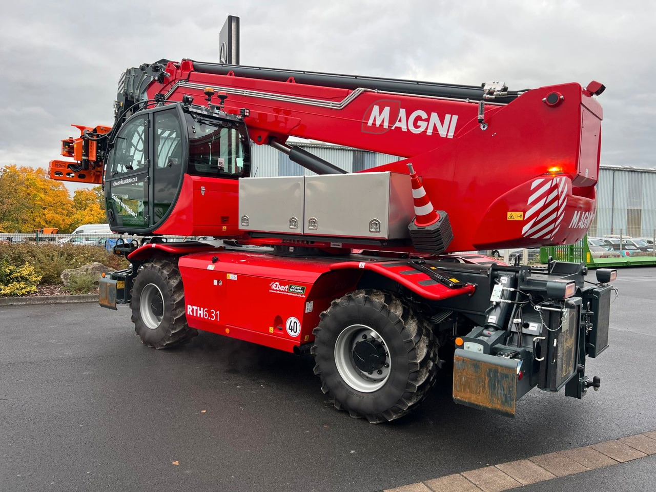 Magni RTH 6.31 SH / Fällkran 2 / Westtech CS750 - Manipulador telescópico: foto 4 Magni RTH 6.31 SH / Fällkran 2 / Westtech CS750 - Manipulador telescópico: foto 4