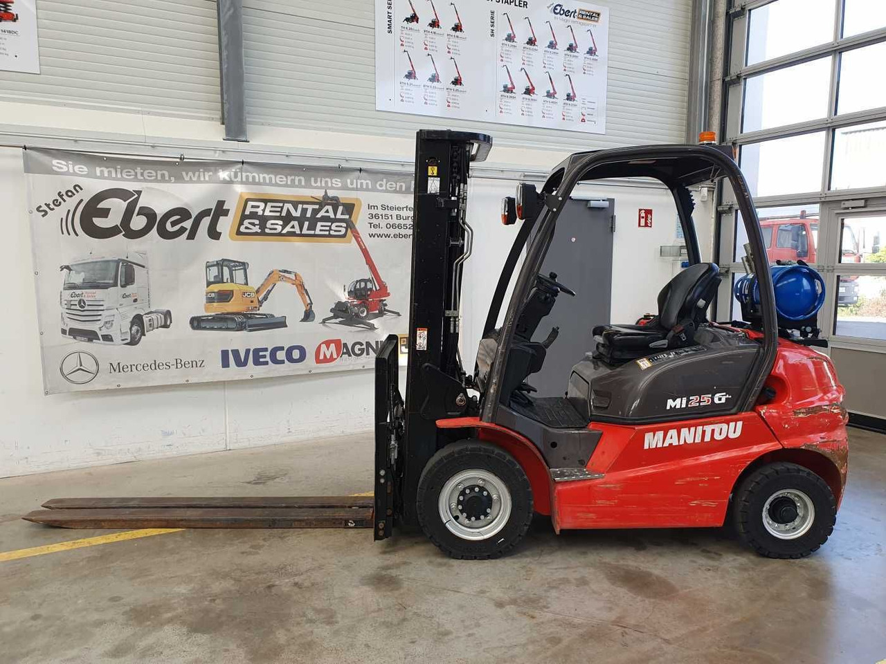 Manitou MI 25 G / Triplex: 4.70m / nur 1.976h! / SS - Carretilla elevadora de gas: foto 1 Manitou MI 25 G / Triplex: 4.70m / nur 1.976h! / SS - Carretilla elevadora de gas: foto 1