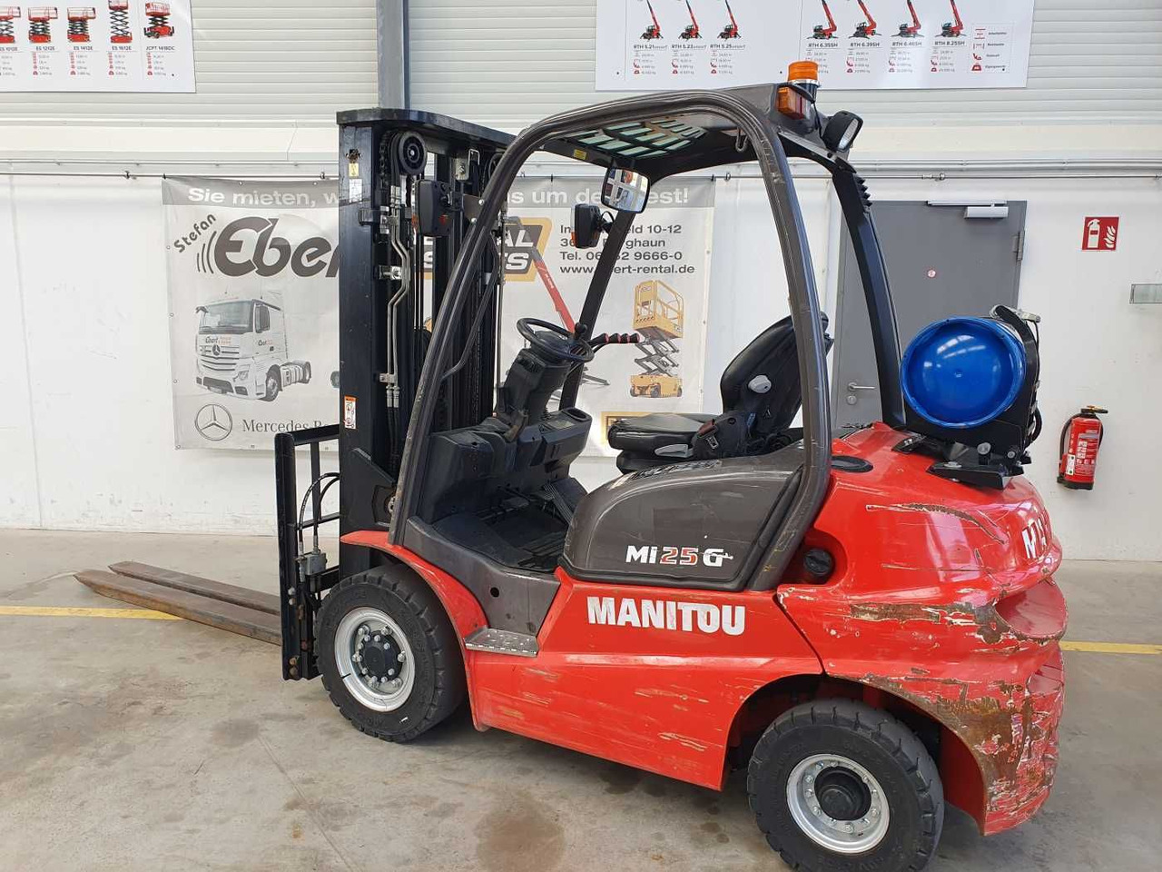 Manitou MI 25 G / Triplex: 4.70m / nur 1.976h! / SS - Carretilla elevadora de gas: foto 5 Manitou MI 25 G / Triplex: 4.70m / nur 1.976h! / SS - Carretilla elevadora de gas: foto 5