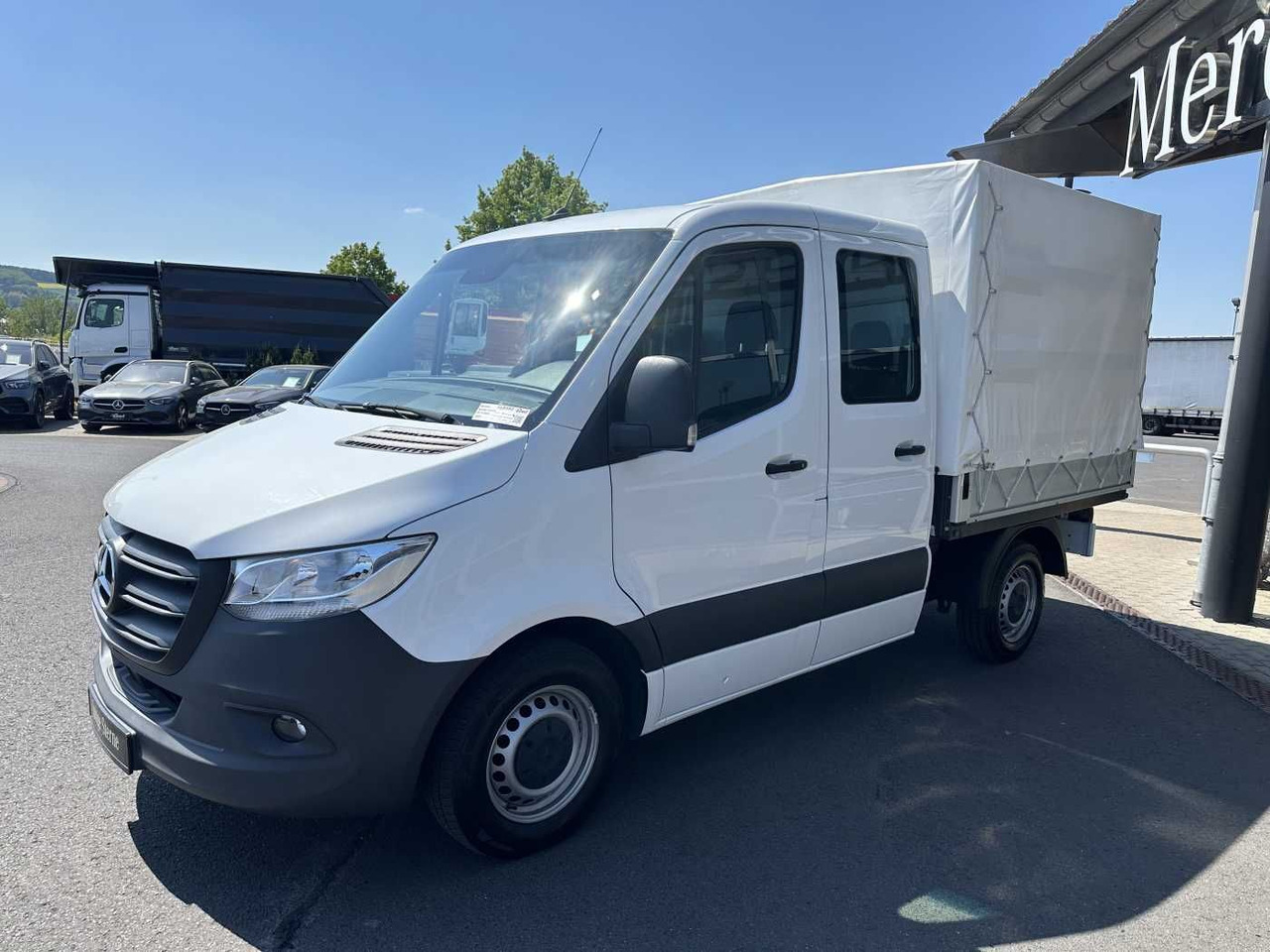 Mercedes-Benz Sprinter 215 CDI DoKa 9G Klima AHK Tempomat SHZ - Furgoneta con caja de lona: foto 3 Mercedes-Benz Sprinter 215 CDI DoKa 9G Klima AHK Tempomat SHZ - Furgoneta con caja de lona: foto 3