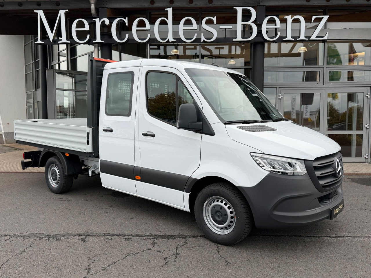 Mercedes-Benz Sprinter 319 CDI 3665 DoKa AHK Klima LED - Furgoneta con caja de lona, Furgoneta combi: foto 1 Mercedes-Benz Sprinter 319 CDI 3665 DoKa AHK Klima LED - Furgoneta con caja de lona, Furgoneta combi: foto 1