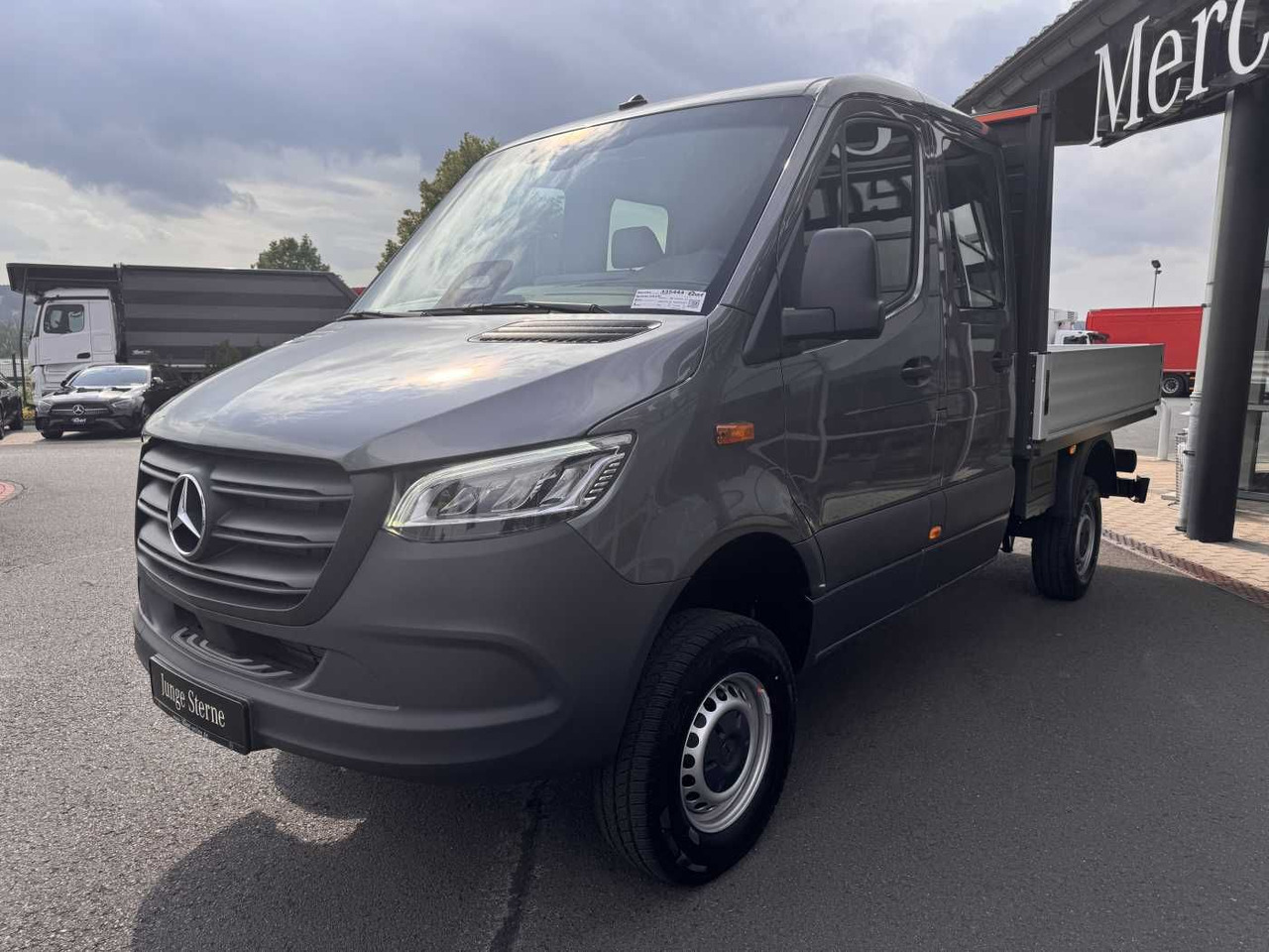 Mercedes-Benz Sprinter 319 CDI 4x4 DoKa AHK3,5 Klima Kamera - Furgoneta con caja de lona, Furgoneta combi: foto 3 Mercedes-Benz Sprinter 319 CDI 4x4 DoKa AHK3,5 Klima Kamera - Furgoneta con caja de lona, Furgoneta combi: foto 3