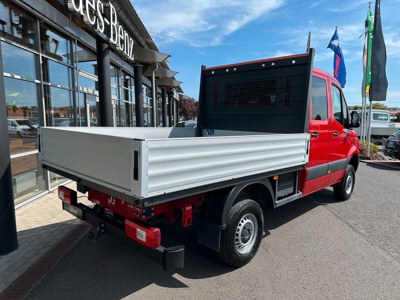 Mercedes-Benz Sprinter 319 CDI 4x4 DoKa Klima AHK3,5to - Furgoneta con caja de lona, Furgoneta combi: foto 4 Mercedes-Benz Sprinter 319 CDI 4x4 DoKa Klima AHK3,5to - Furgoneta con caja de lona, Furgoneta combi: foto 4