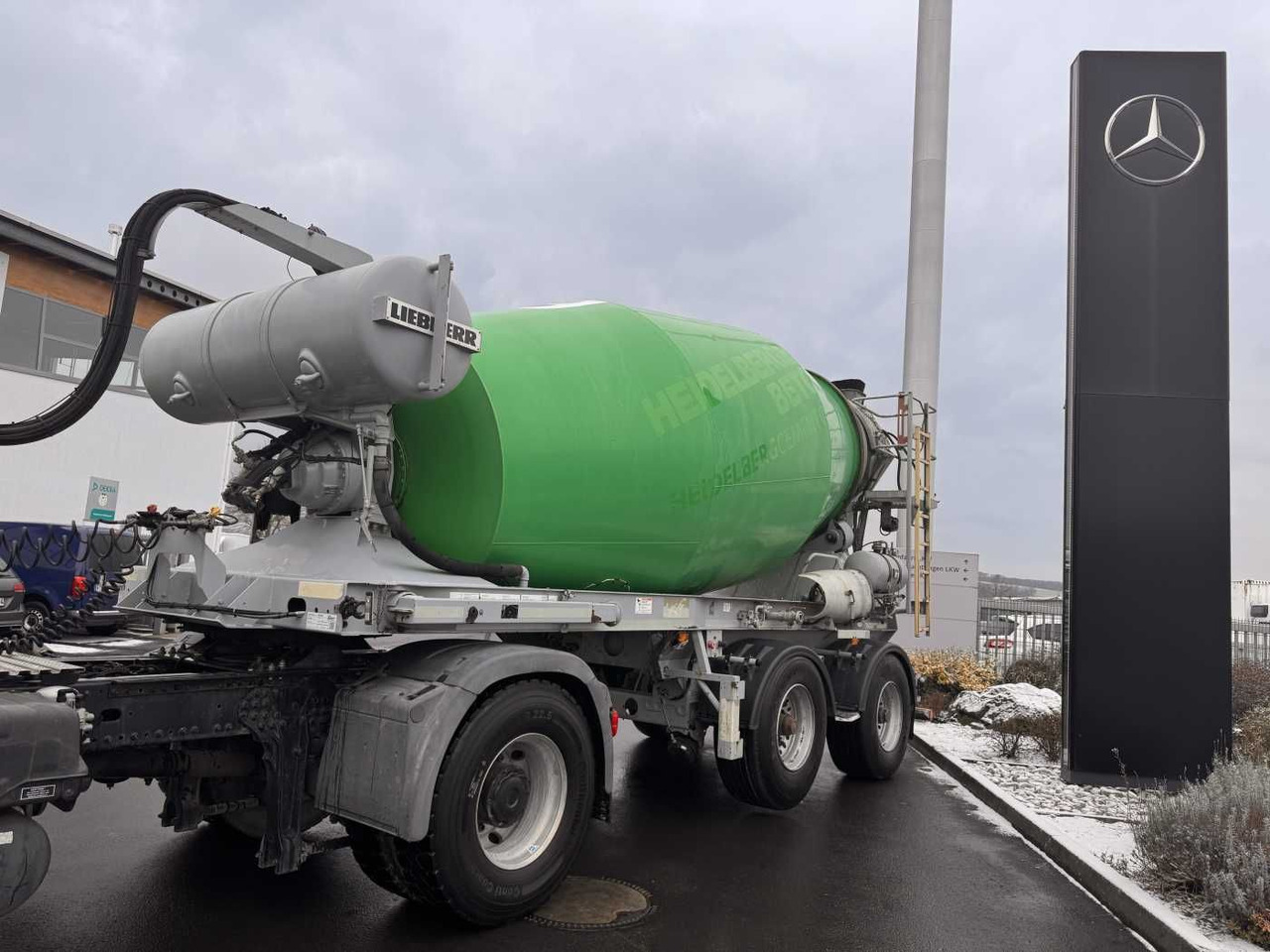 Müller-Mitteltal SF32BM/BT Liebherr HTM1004 10m³ BPW Liftachse - Semirremolque hormigonera: foto 2 Müller-Mitteltal SF32BM/BT Liebherr HTM1004 10m³ BPW Liftachse - Semirremolque hormigonera: foto 2