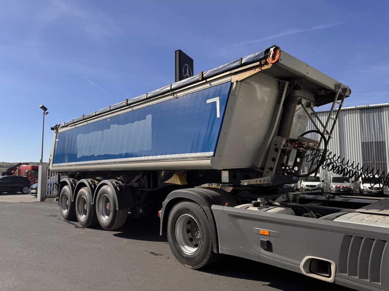 Schmitz Cargobull SGF*S3 SKI 24 SL 7.2 Mulde 23m³ Liftachse 5x Schmitz Cargobull SGF*S3 SKI 24 SL 7.2 Alu-Mulde 23m³ Liftachse - Semirremolque volquete: foto 3 Schmitz Cargobull SGF*S3 SKI 24 SL 7.2 Mulde 23m³ Liftachse 5x Schmitz Cargobull SGF*S3 SKI 24 SL 7.2 Alu-Mulde 23m³ Liftachse - Semirremolque volquete: foto 3