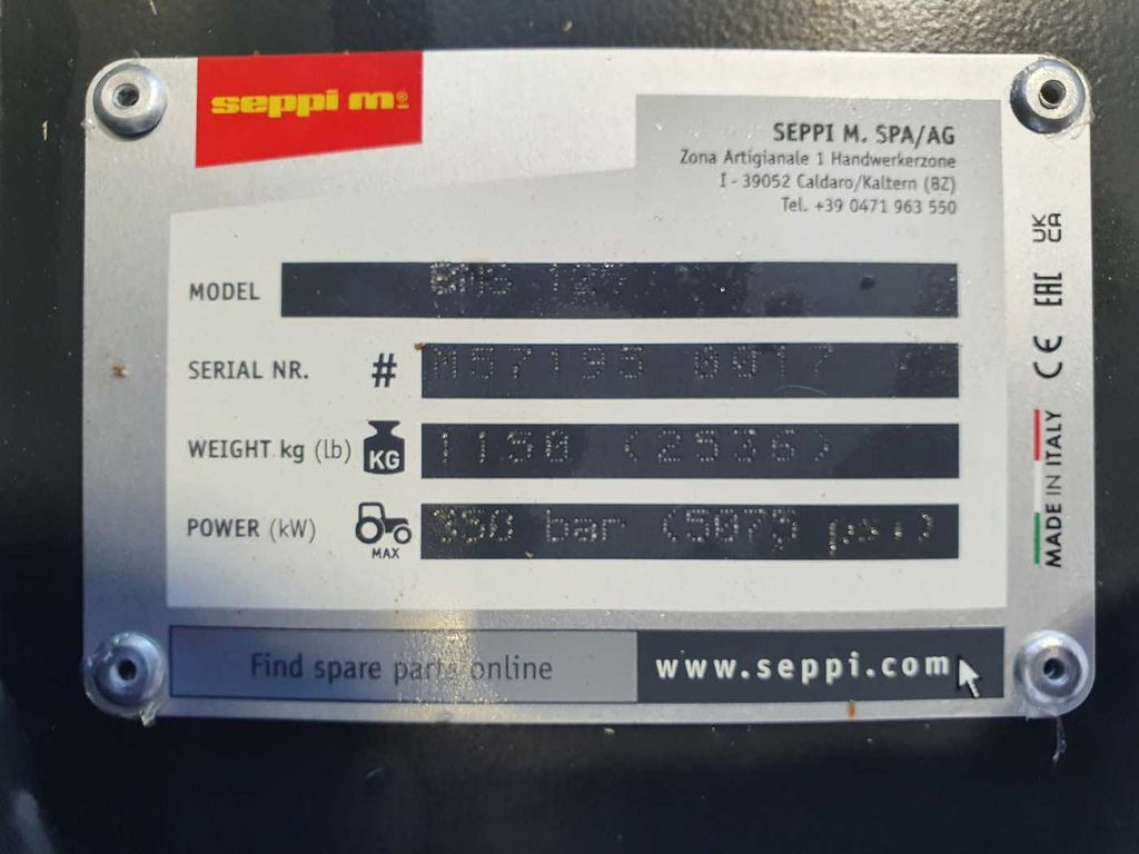 Leasing de Seppi M. BMS 125 / 13-30t /Forstmulcher/lagernd!  Seppi M. BMS 125 / 13-30t /Forstmulcher/lagernd!: foto 14