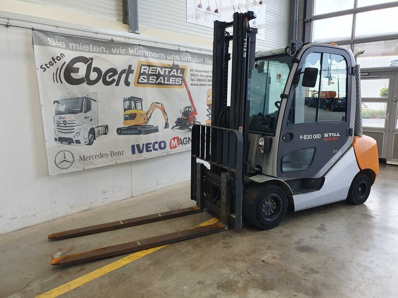 Still RX70-35 / Duplex: 3.40m / nur 1.328h! / SS - Carretilla elevadora diésel: foto 5 Still RX70-35 / Duplex: 3.40m / nur 1.328h! / SS - Carretilla elevadora diésel: foto 5