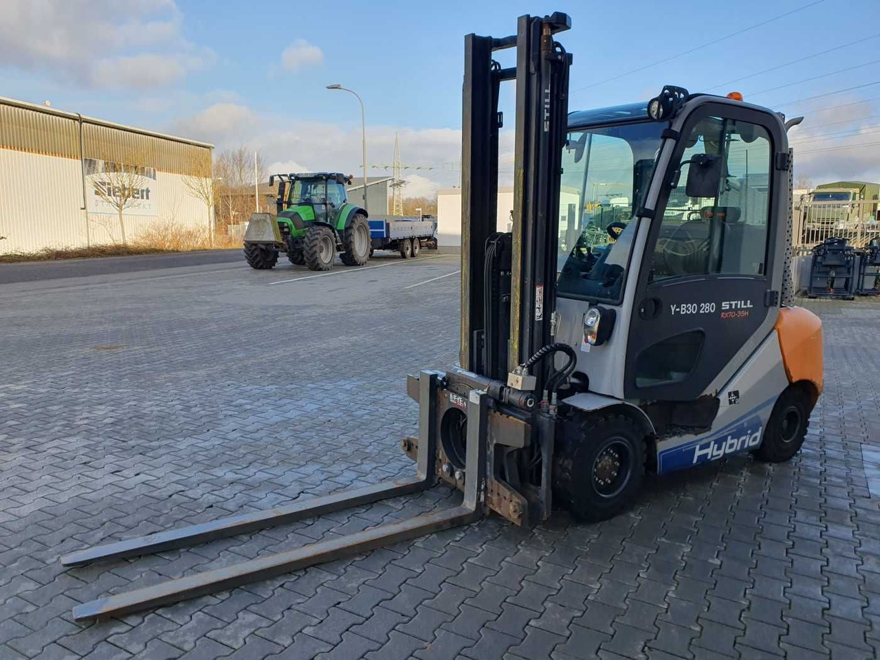 Carretilla elevadora diésel Still RX70-35 / Duplex: 3.50m / nur 1.065h / Drehgerät: foto 7