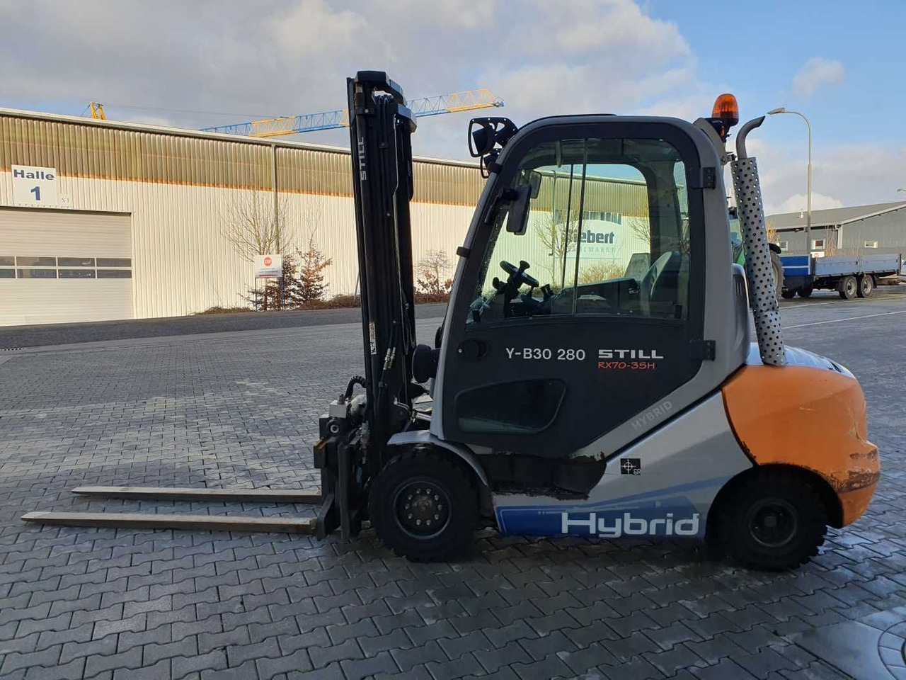 Carretilla elevadora diésel Still RX70-35 / Duplex: 3.50m / nur 1.065h / Drehgerät: foto 6