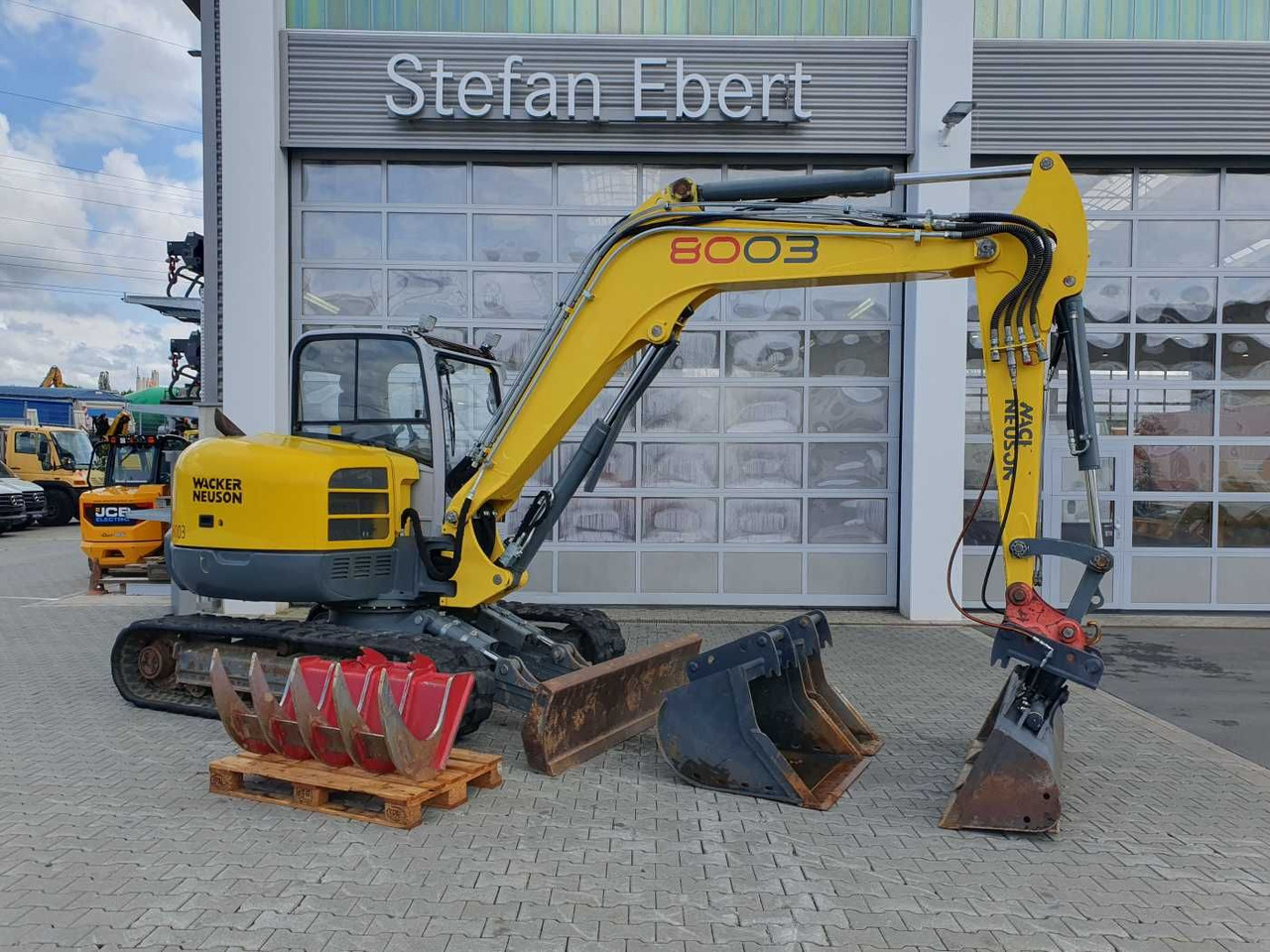 Wacker 8003 / MS08 / nur 4.035h / 2014 / Löffelpaket - Miniexcavadora: foto 1 Wacker 8003 / MS08 / nur 4.035h / 2014 / Löffelpaket - Miniexcavadora: foto 1