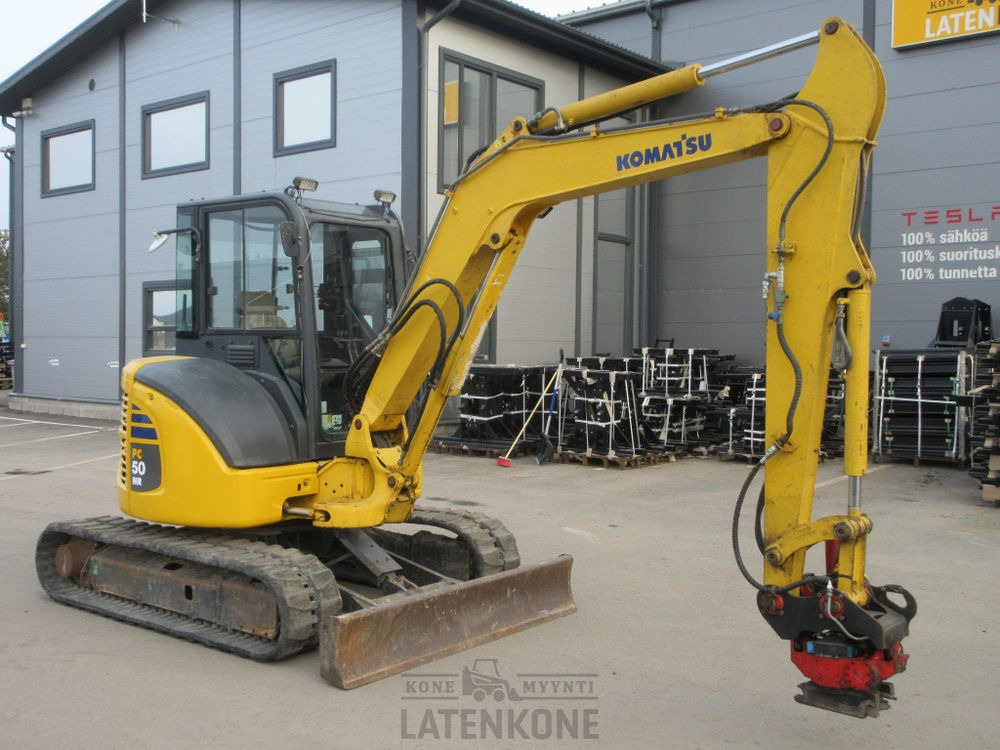 Komatsu PC50MR PETOKSELLA VIETY LÖYTÖPALKKIO STOLEN - Excavadora de cadenas: foto 2 Komatsu PC50MR PETOKSELLA VIETY LÖYTÖPALKKIO STOLEN - Excavadora de cadenas: foto 2