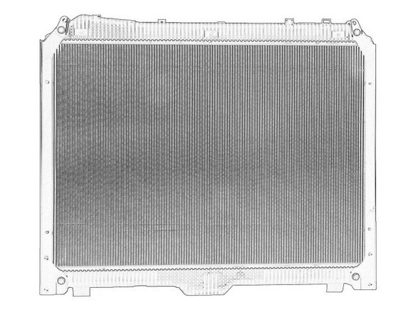 MERCEDES-BENZ OE Cooling Radiator A9615002700 - Radiador para Camión: foto 1 MERCEDES-BENZ OE Cooling Radiator A9615002700 - Radiador para Camión: foto 1