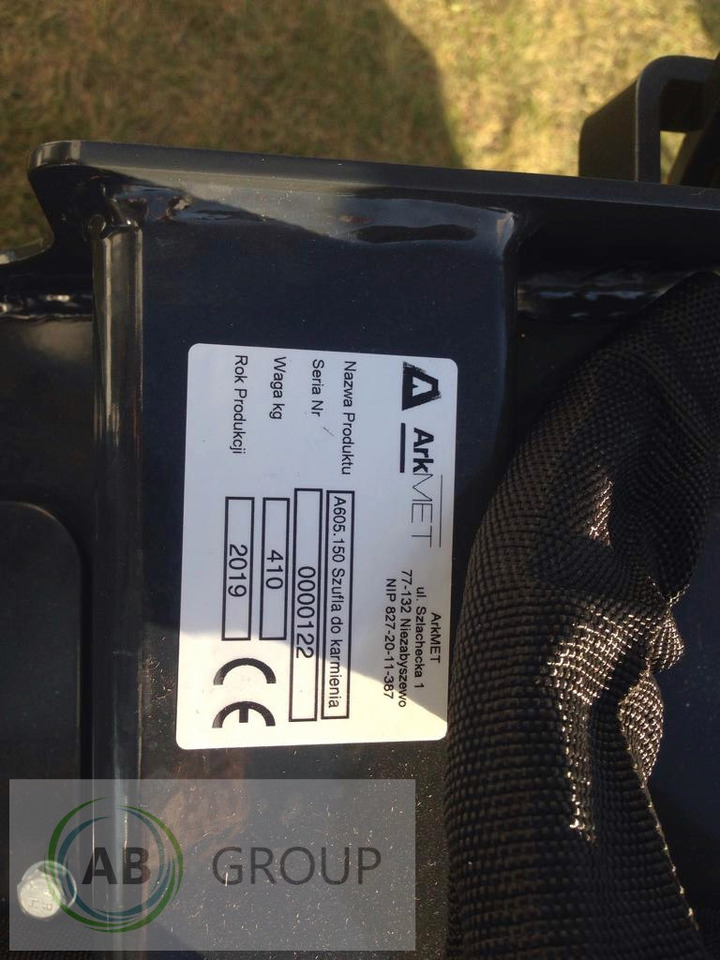 ArkMET feeding shovel with conveyor belt A605.150, 1.5 m - Maquinaria ganadera: foto 3 ArkMET feeding shovel with conveyor belt A605.150, 1.5 m - Maquinaria ganadera: foto 3