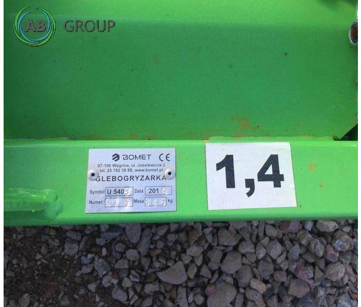 Bomet glebogryzarka Virgo U540/3, 1,4 m - Rotocultivador: foto 2 Bomet glebogryzarka Virgo U540/3, 1,4 m - Rotocultivador: foto 2