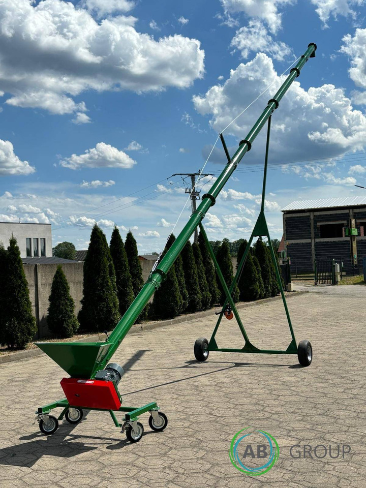 M-rol screw conveyor T401/1 with basket, Ø 110, 8 m - Equipo poscosecha: foto 2 M-rol screw conveyor T401/1 with basket, Ø 110, 8 m - Equipo poscosecha: foto 2